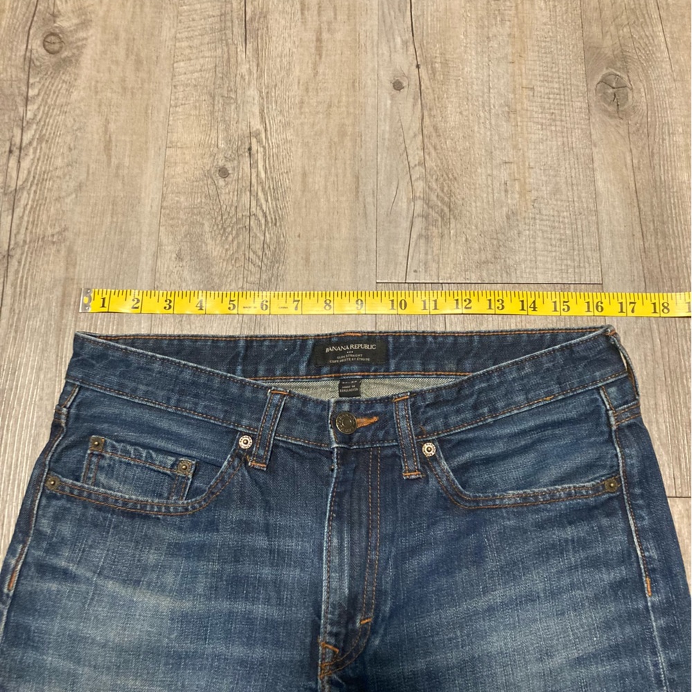 Banana Republic Slim Straight Denim Jeans - Picture 9 of 12